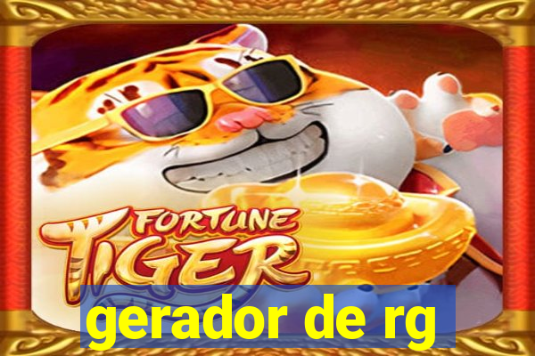 gerador de rg